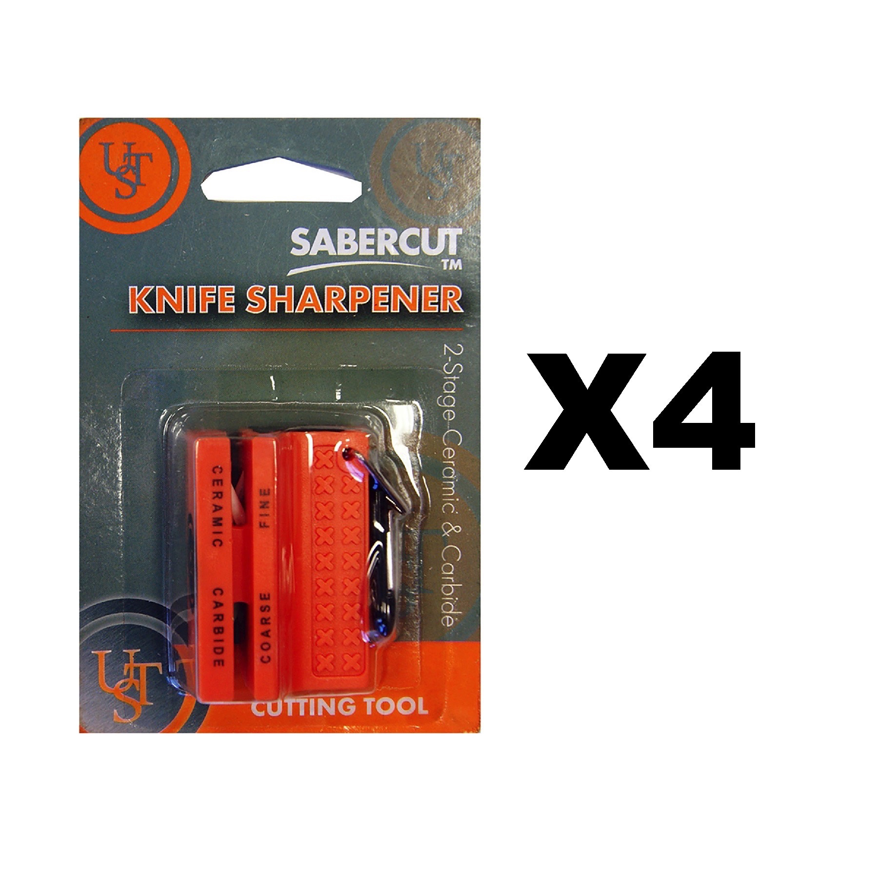 orange knife sharpener