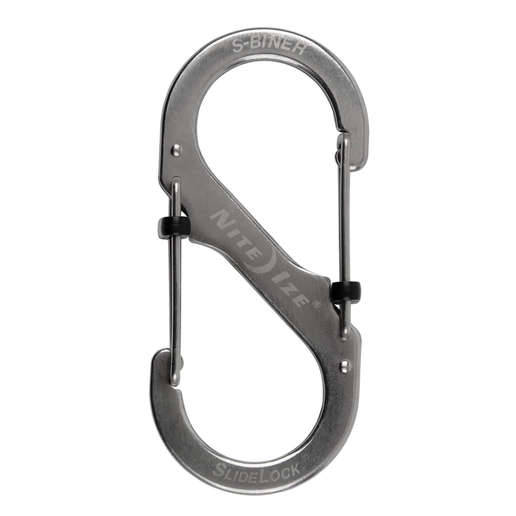Carabiner 2/" Nite Ize S-Biner SILVER Stainless Steel Size #2