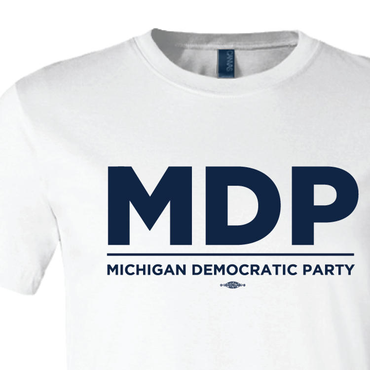 "MDP Official Logo" graphic (White Tee)