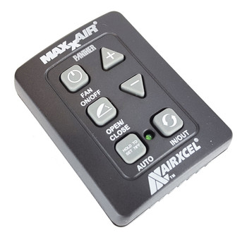 Maxxair 00A03650KIT 6 Button Wall Control for Maxxfan Plus and Deluxe -Black Maxxair 00A03650KIT 6 Button Wall Control for Maxxfan Plus and Deluxe -Black