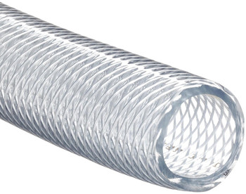 Clear Braided Vinyl Tubing 1/2" Clear Braided Vinyl Tubing 1/2"