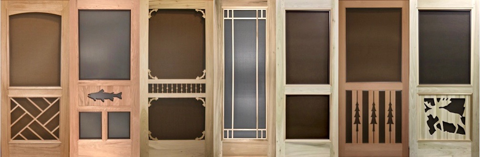 Custom Wood Screen Doors