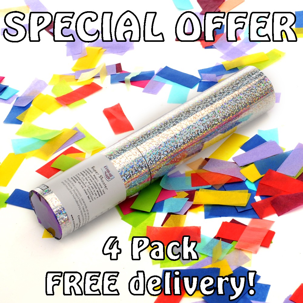 Buy Confetti Cannons and Loose Confetti Confetti Supermarket