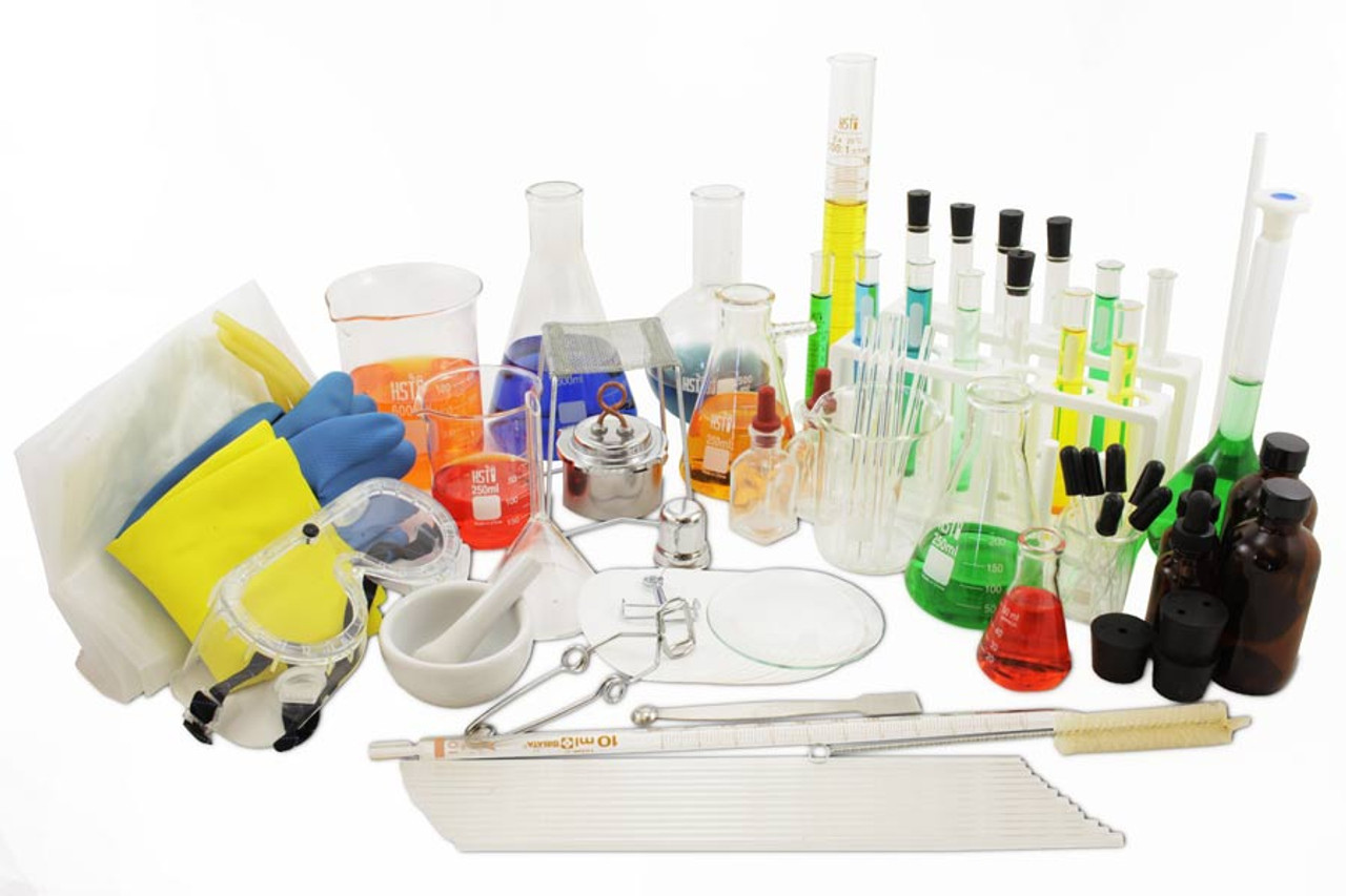 Advanced Chemistry Set: Equipment, Glassware Etc Just Add Chemicals!