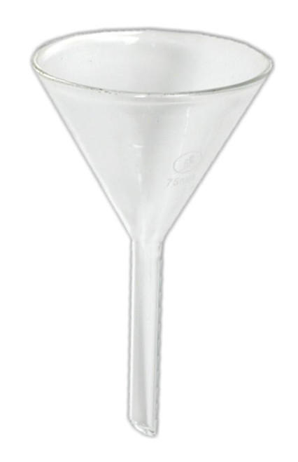  Small  Glass Funnel  for Home School Science Experiements 