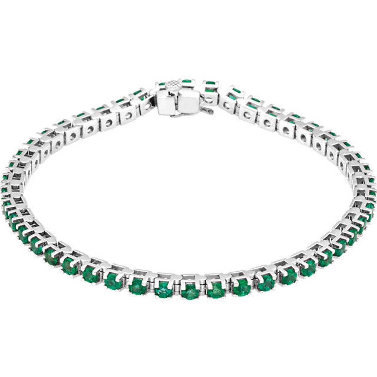 Emerald Tennis Bracelet 