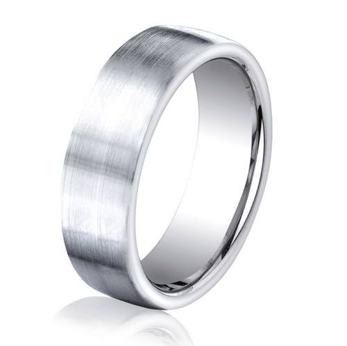 Classic Cobalt Chrome 7.5 MM Wide Ring