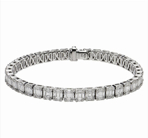 7.17 Ct Tw Diamond Bracelet