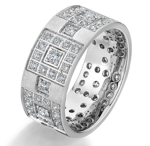 1.02 Ct Tw Diamond Wedding Band