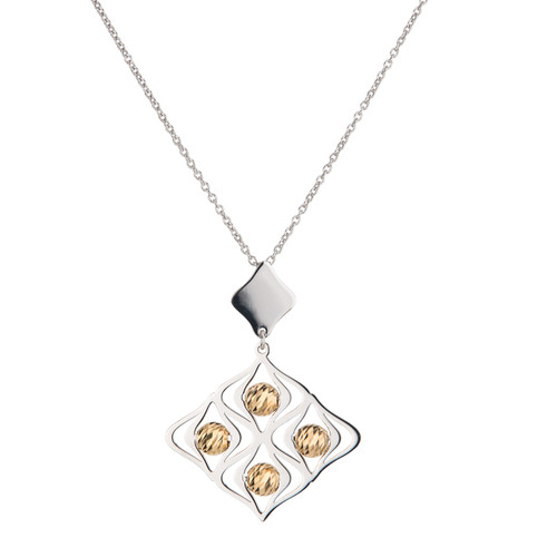 Sterling Silver Gold Overlay Lustrous, Frederic Duclos