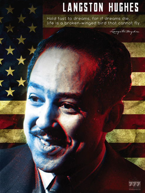 Langston Hughes Poster Hold Fast to Dreams Classroom Quote Langston Hughes Poster Hold Fast to Dreams Classroom Quote