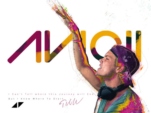 Avicii Poster I Can't Tell Where This Journey Will End Quote Music Art Print Avicii Poster I Can't Tell Where This Journey Will End Quote Music Art Print