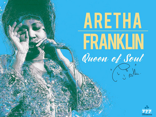 Aretha Franklin Poster Queen of Soul Music Art Print (24x18) Aretha Franklin Poster Queen of Soul Music Art Print (24x18)