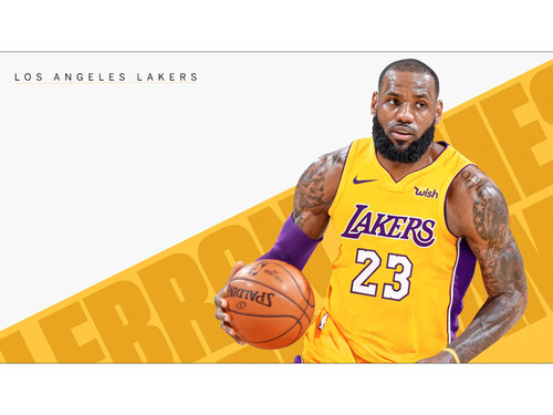 LeBron James Lakers Poster LeBron James Lakers Poster