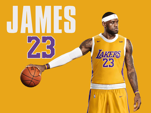 LeBron James LA Lakers Poster LeBron James LA Lakers Poster