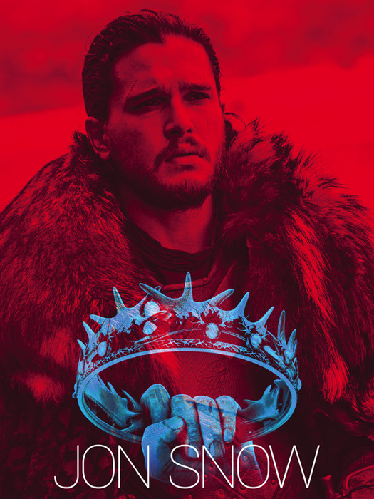 Jon Snow Poster Game of Thrones Jon Snow Poster Game of Thrones
