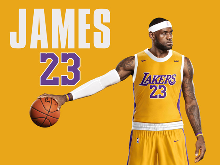 LeBron James LA Lakers Poster LeBron James LA Lakers Poster