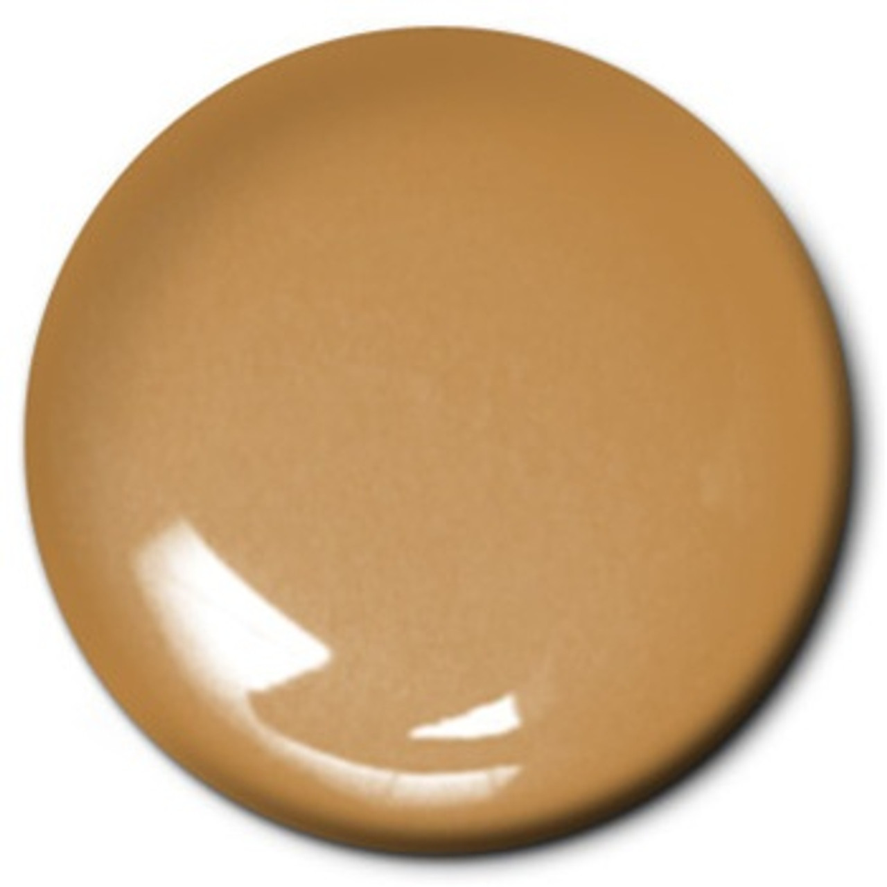 Testors 1182 Enamel Paint Flat Brass 1/4 oz.