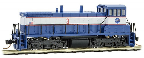 Micro-Trains N 98600080 SW1500 Diesel Switcher Locomotive, NASA #3 Micro-Trains N 98600080 SW1500 Diesel Switcher Locomotive, NASA #3