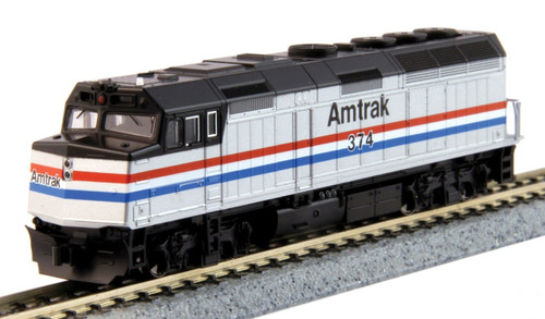 Kato N 1766106-DCC EMD F40PH Diesel Engine, Amtrak (Phase III) #374 (DCC Equipped) Kato N 1766106-DCC EMD F40PH Diesel Engine, Amtrak (Phase III) #374 (DCC Equipped)