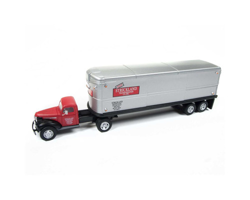 Classic Metal Works HO 31176 1944-1946 Chevy Tractor and Trailer, Strickland Classic Metal Works HO 31176 1944-1946 Chevy Tractor and Trailer, Strickland