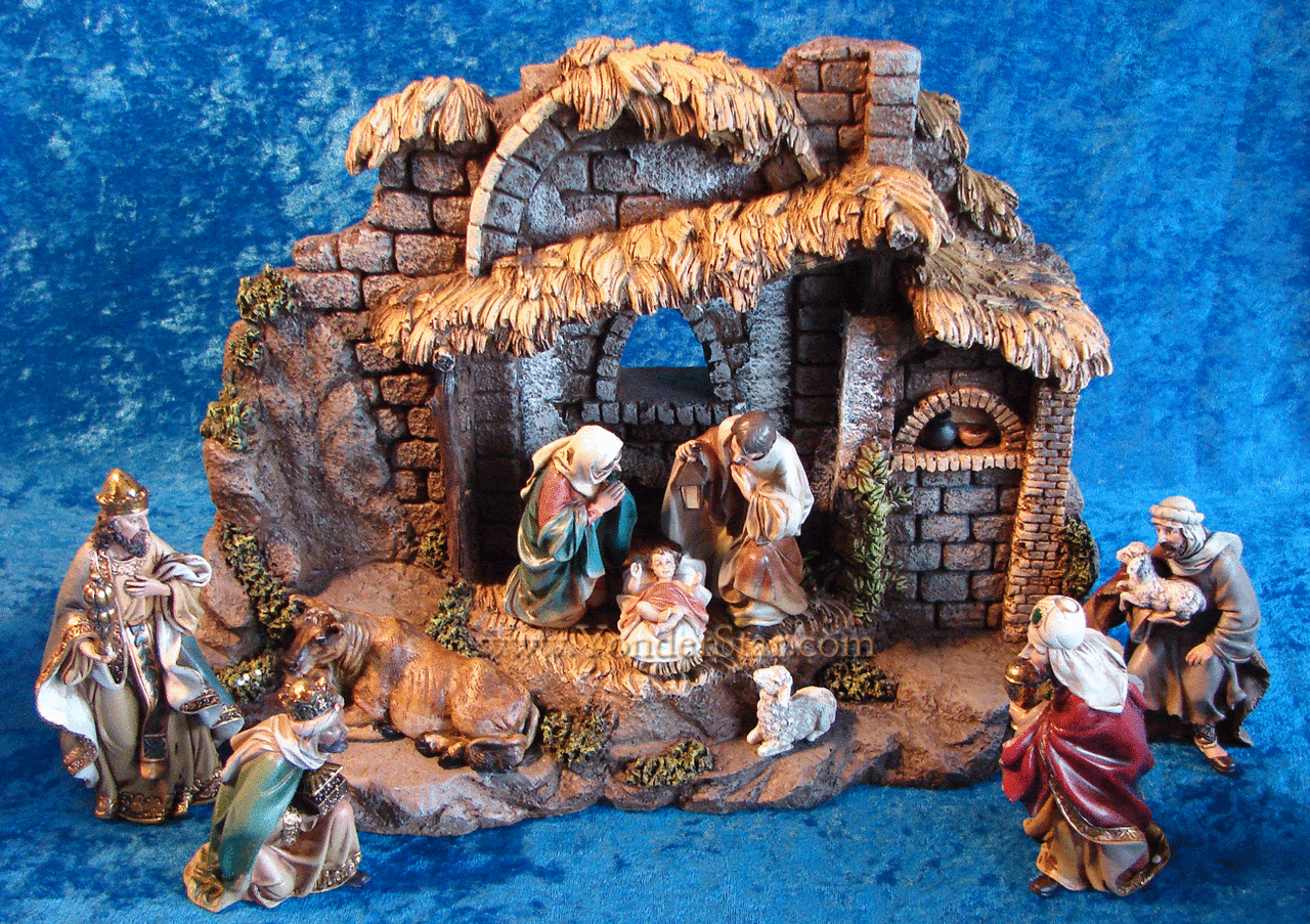 6" Scale Joseph's Studio Nativity 10 Pcs 35930 - Yonder Star Christmas ...