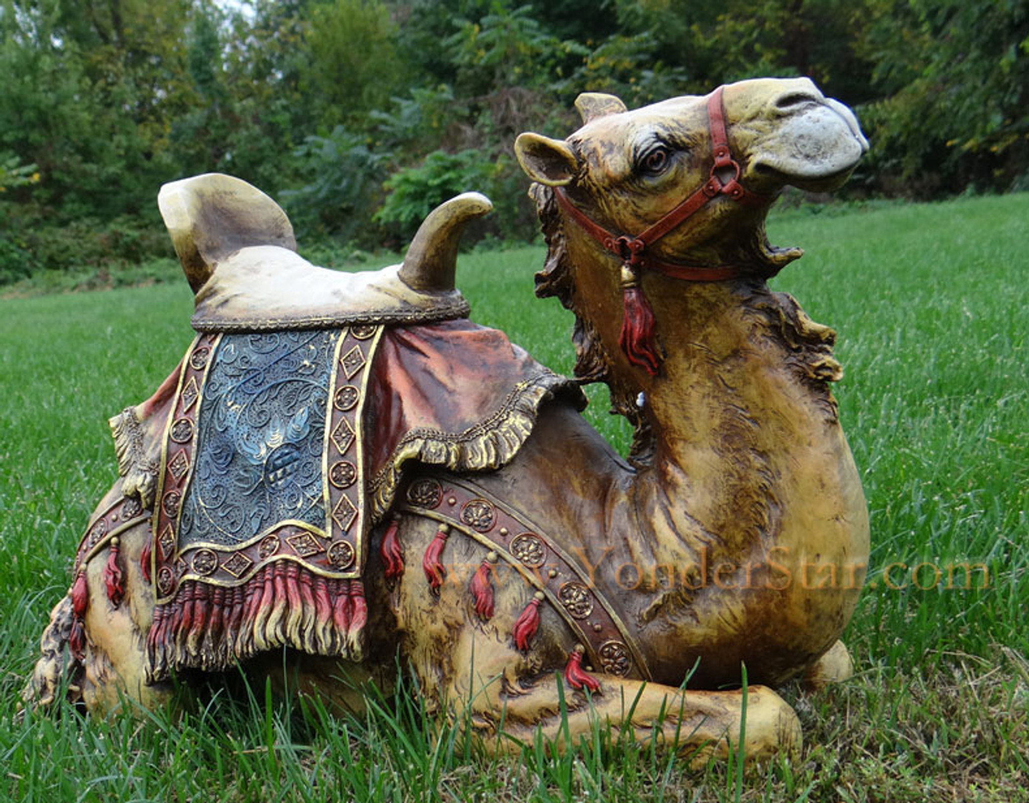 Seated Camel 27" Josephs Studio Outdoor Nativity Full Color Yonder