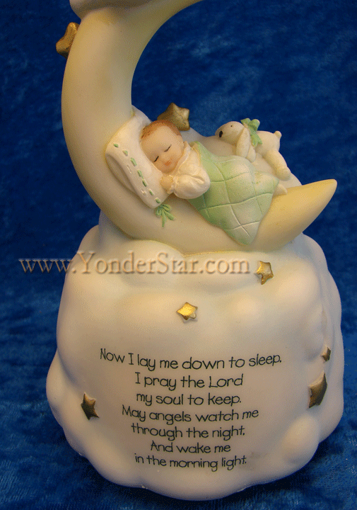Sweet Dreams Music Box "Brahms' Lullaby" 62123 Yonder Star
