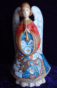 Wooden G Debrekht angel Wooden G Debrekht angel
