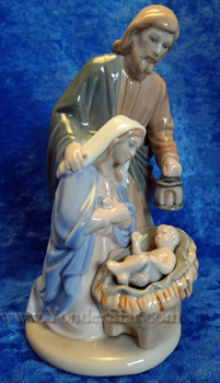 Porcelain Holy Family Nativity Scene Porcelain Holy Family Nativity Scene