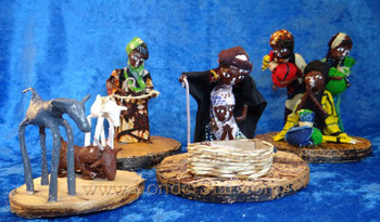Ugandan Nativity Set - Fair Trade from Uganda Ugandan Nativity Set - Fair Trade from Uganda