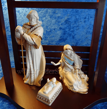 Lenox Porcelain "First Blessing" Nativity Scene Lenox Porcelain "First Blessing" Nativity Scene