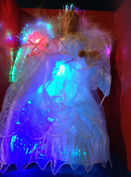 Fiber Optic Angel Tree Topper Fiber Optic Angel Tree Topper