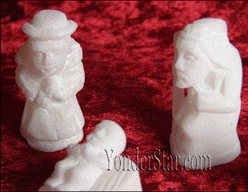 Small Alabaster Stone Nativity Scene - Peru Small Alabaster Stone Nativity Scene - Peru