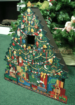 Heirloom Wooden Advent Calendar Christmas Tree Heirloom Wooden Advent Calendar Christmas Tree