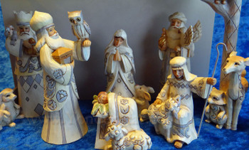 We Adore Him white nativity Jim Shore We Adore Him white nativity Jim Shore