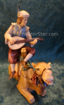 LEPI Venetian Nativity Page w Lute on Camel LEPI Venetian Nativity Page w Lute on Camel