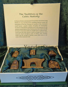 Celtic nativity set Celtic nativity set