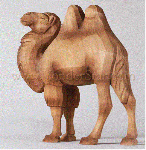 Bactrian Camel - Huggler Christnacht Nativity Woodcarving