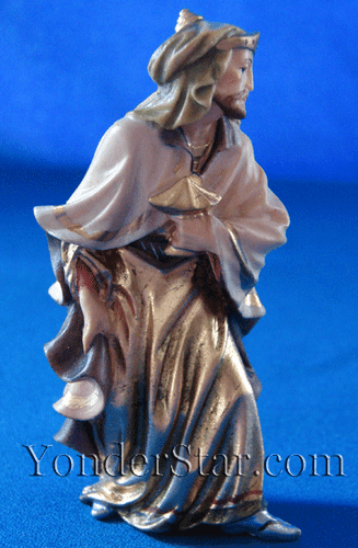 Wiseman Balthasar LEPI Nazarene Wooden Nativity