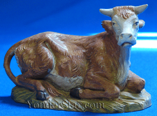 Ox Seated - 5" Fontanini Nativity Animal 54016