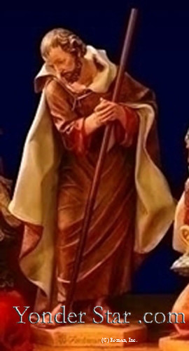 Joseph - 50" Scale Fontanini Nativity Holy Family Figure 52301