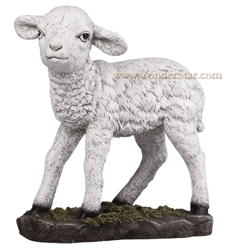 Lamb for 39" Outdoor Nativity Set Joseph's Studio