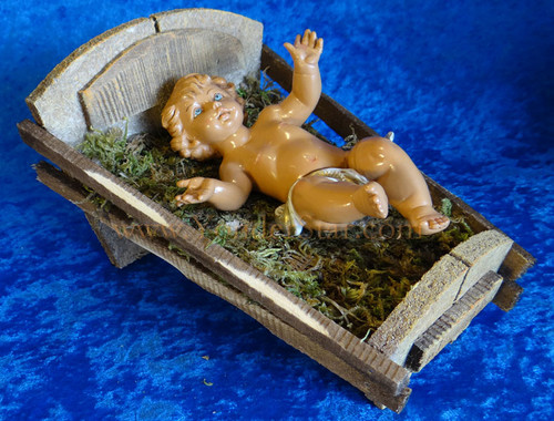 Baby Jesus - 18" Scale Fontanini Nativity Jesus and Crib 53713