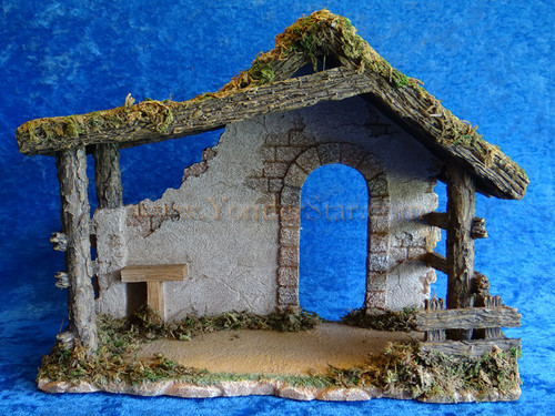 10" Fontanini Resin Stable for 5" Nativity Figures 50463