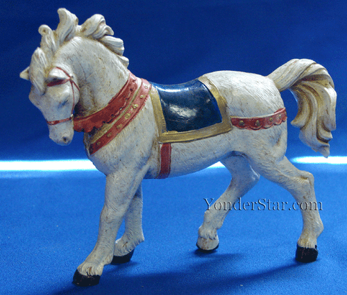 White Horse - 5" Fontanini Nativity Animals 72524