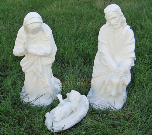 Outdoor Nativity Scene Holy Family