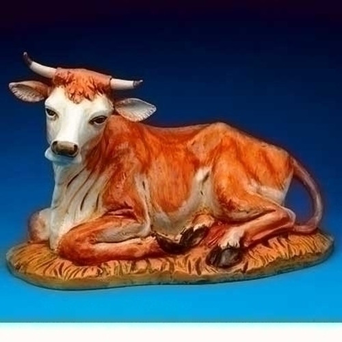 Ox Seated - 18" Scale Fontanini Nativity Animal 53734
