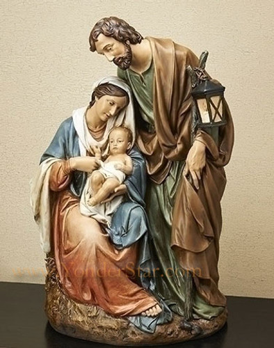 25" Large Classic Holy Family Nativity