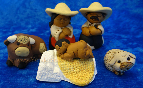 Campesino Nativity Set - Fair Trade Peru